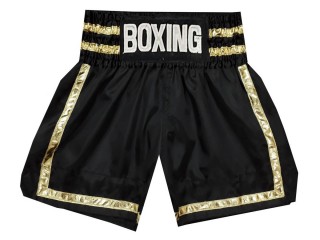 Designa egna Boxningsshorts Boxing Shorts : KNBSH-032-Svart-Gold